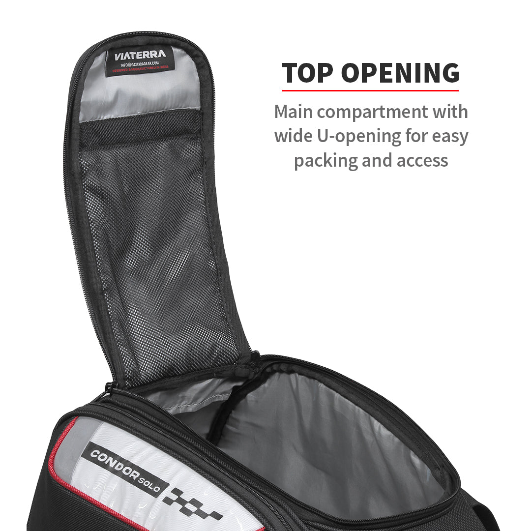 ViaTerra- Condor Solo 100% Waterproof Saddle Bags- 42L