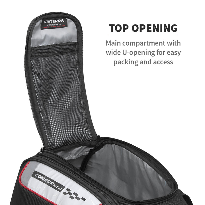 ViaTerra- Condor Solo 100% Waterproof Saddle Bags- 42L