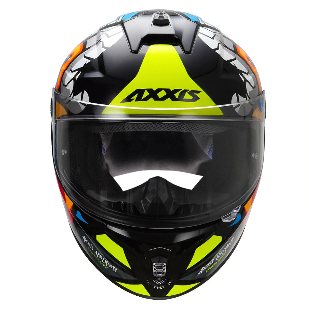 mt axxis helmet price AXXIS- Segment Sharp (Gloss) Motorcycle Helmet – Biker's Pad