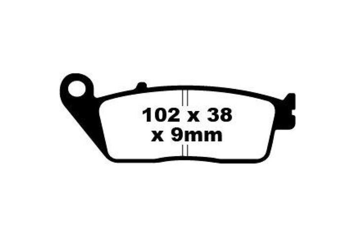 Kawasaki Z650 RS Brake Pads- EBC
