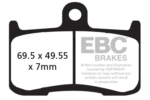 Kawasaki Z900 Cafe Brake Pads- EBC