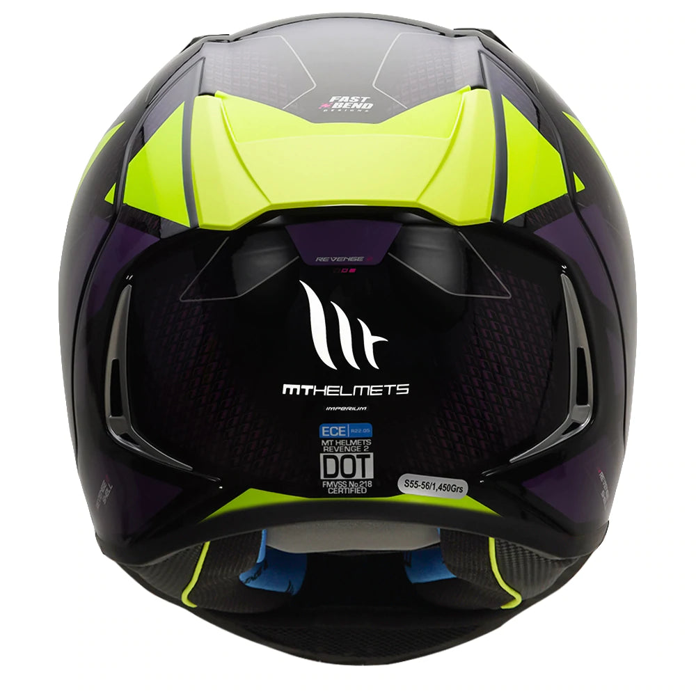 MT Revenge Imperium (Gloss) Motorcycle Helmet – Biker's Pad