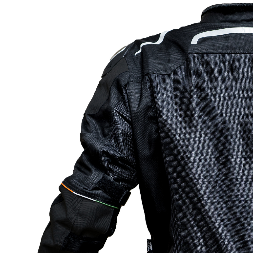 Raida- Kavac Motorcycle Riding Jacket- Black