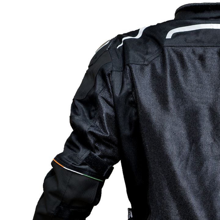 Raida- Kavac Motorcycle Riding Jacket- Black