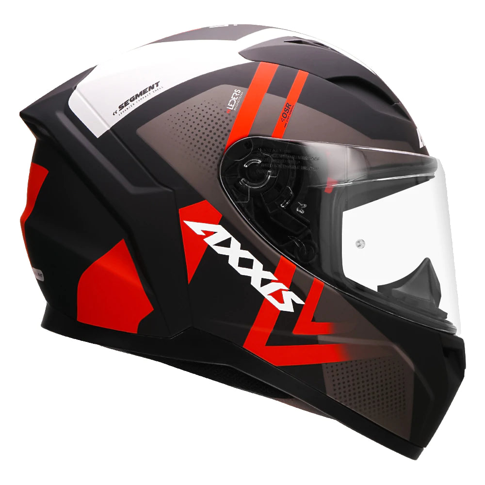 AXXIS- Segment Leders (Gloss) Motorcycle Helmet – Biker's Pad