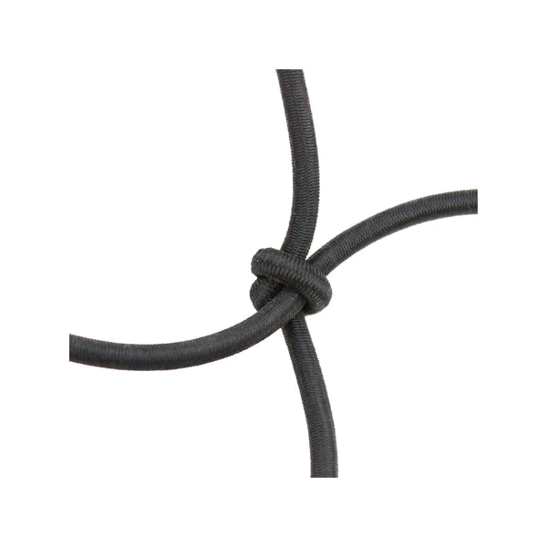 MotoTech - Heavy Duty Flexi Hook Bungee Cargo Net - 40"x40" - Black - 4mm