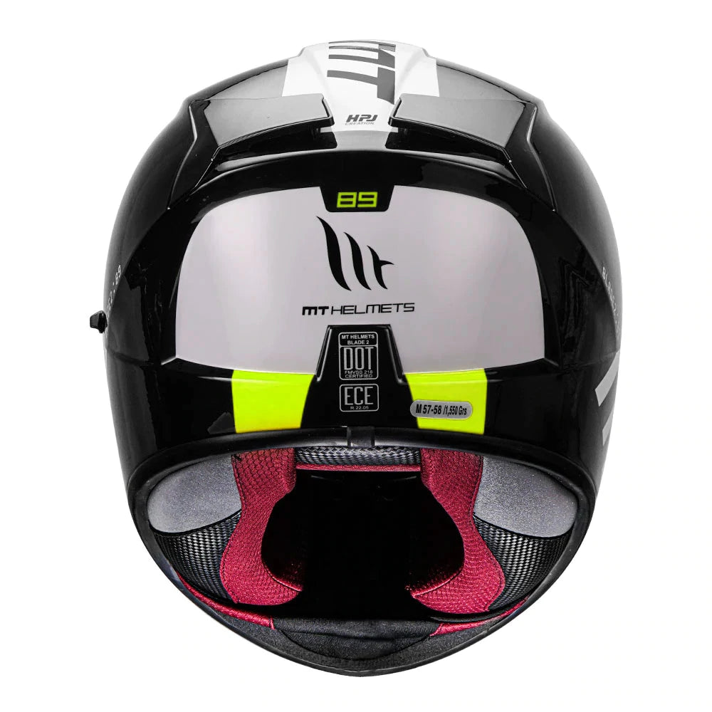 mt 89 helmet Blade 2 Sv B3 Mt Blade Motorcycle Helmet Yellow