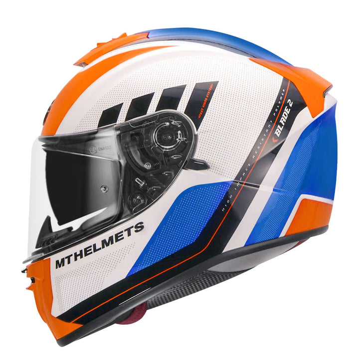 MT Blade 2SV Plus (Gloss) Motorcycle Helmet – Biker's Pad