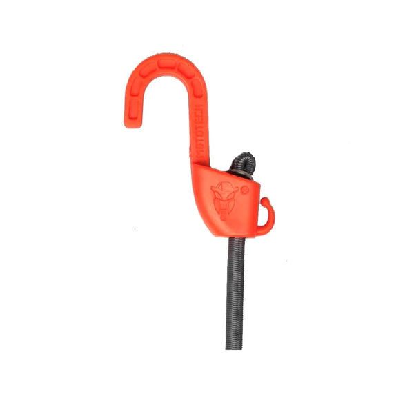 MotoTech - Hexapod Bungee Tie-down System - 32" / 80cms - Grey + Orange