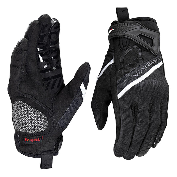 Viaterra- Roost Offroad Riding Gloves- Midnight Black
