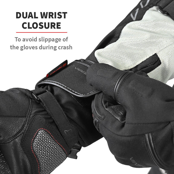 Viaterra- Tundra Waterproof Full Gauntlet Riding Gloves