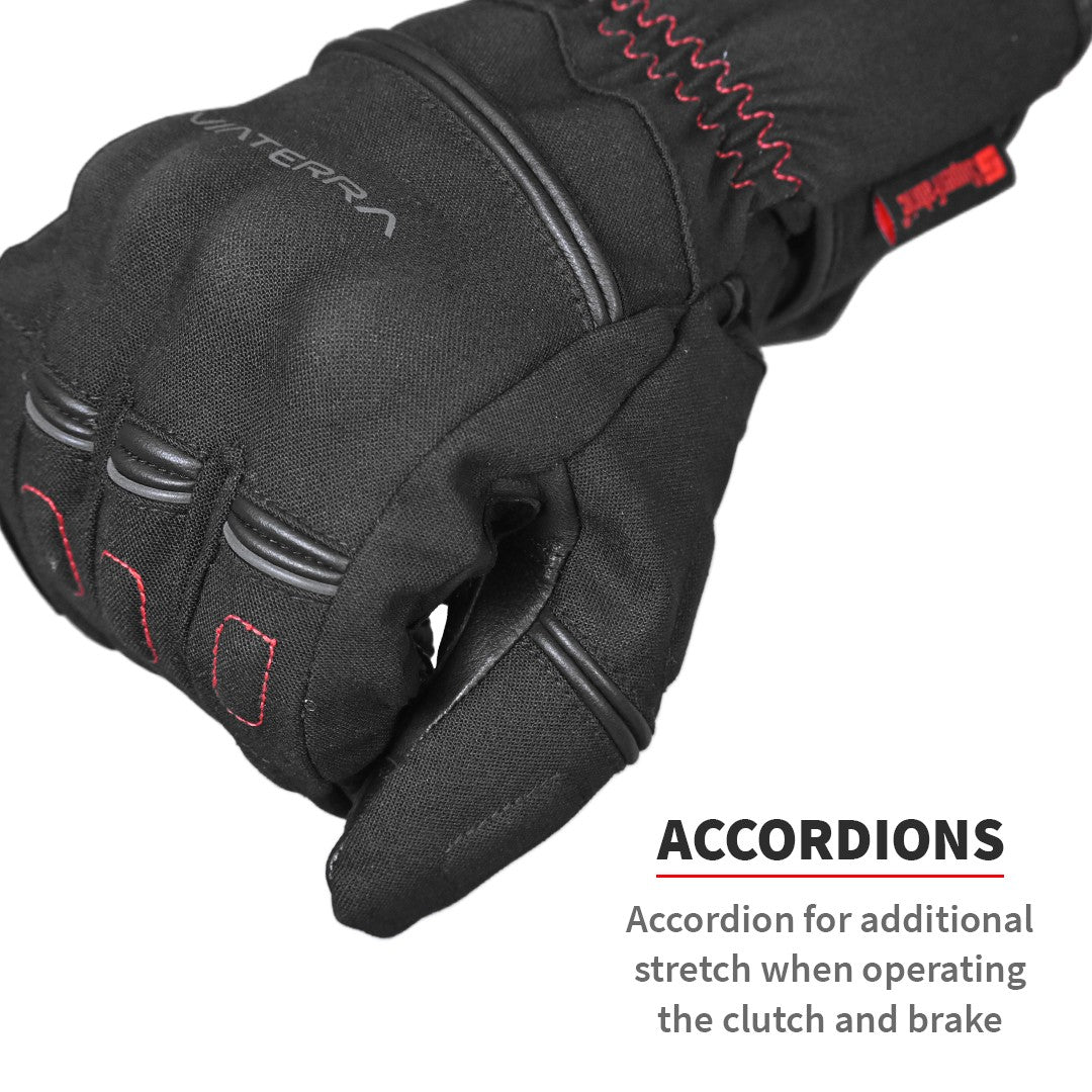 Viaterra- Tundra Waterproof Full Gauntlet Riding Gloves