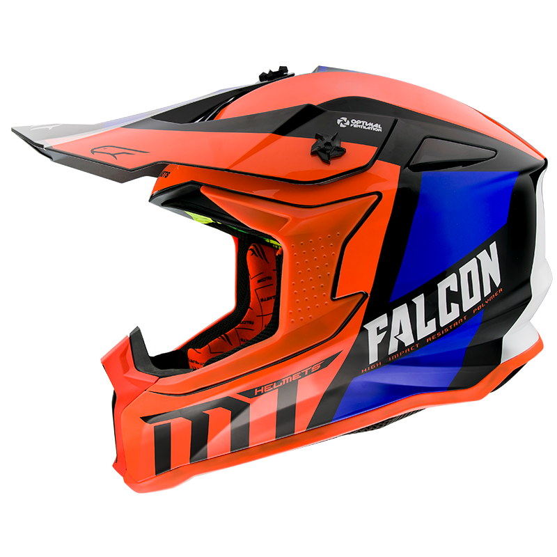 MT- Falcon- Warrior C4- Off Road Helmet – Biker's Pad