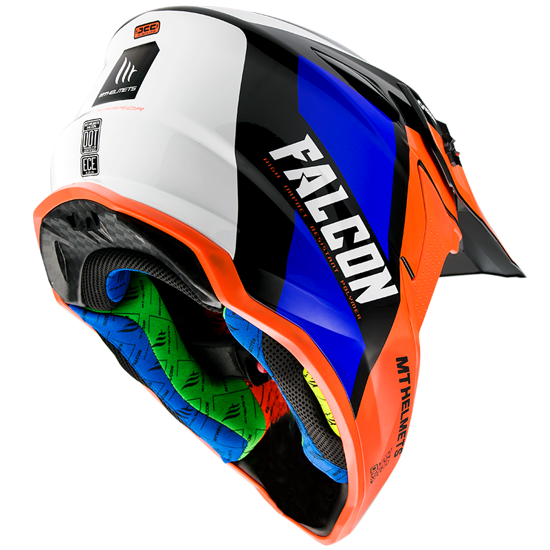 mt axxis falcon helmet online MT- Falcon- Warrior C4- Off Road Helmet – Biker's Pad