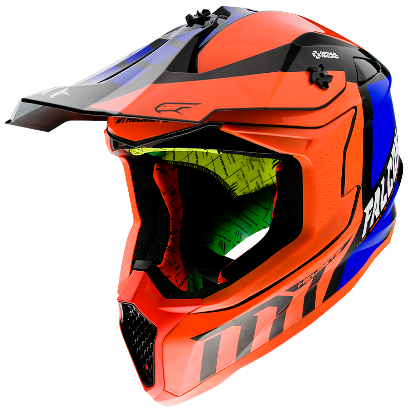 MT- Falcon- Warrior C4- Off Road Helmet – Biker's Pad