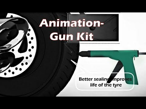 Grand Pitstop- Gun Tyre Puncture Repair Kit – Biker's Pad