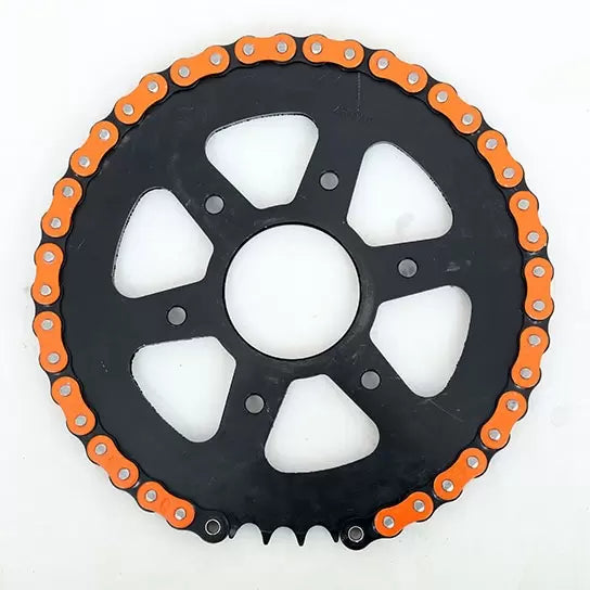 KTM RC 390 Chain Sprocket Kit Premium Orange Biker s Pad
