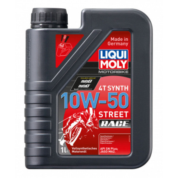 LIQUI MOLY- 4T Synth 10W-50 Street Race- 1L