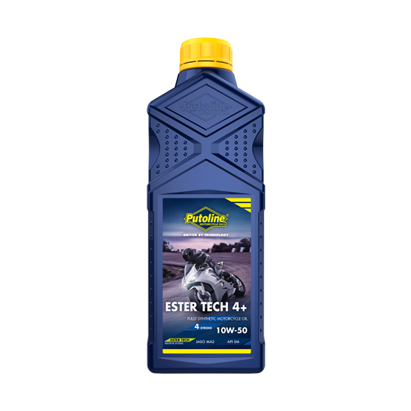 PUTOLINE- Ester Tech 4+ 10W-50 Full Synthetic Engine Oil 1Ltr